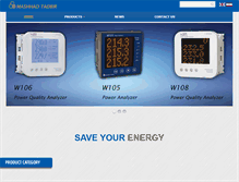 Tablet Screenshot of mashhadtadbir.com